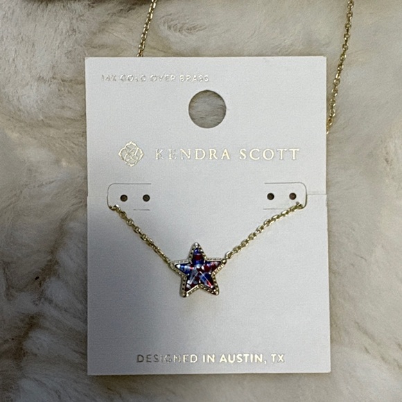 Kendra Scott Jewelry - Kendra Scott Gold Butterfly Necklace with Green Accents